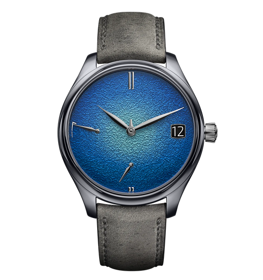 H. Moser & Cie. Endeavour Perpetual Calendar, 42mm with Abyss Blue Dial