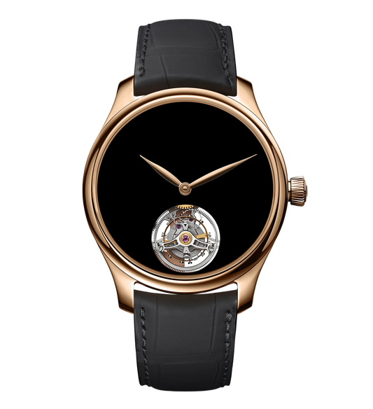 H. Moser & Cie. Endeavour Tourbillon Concept, 40mm with Leather Strap
