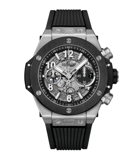 Hublot Big Bang Unico Titanium Ceramic, 44mm with Skeleton Dial