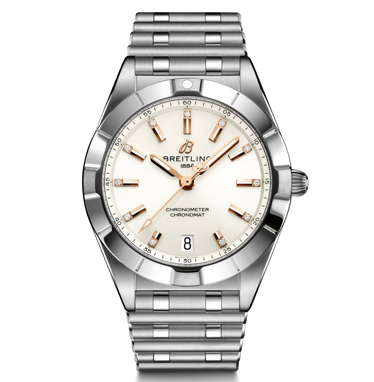 Breitling Chronomat 32 with 18K Red Gold