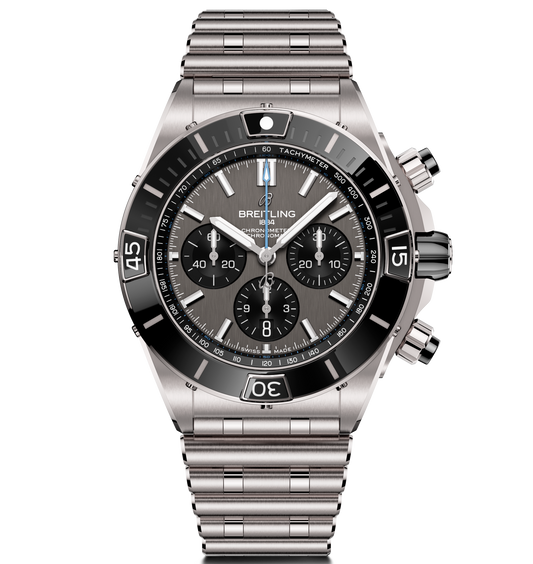 Breitling Super Chronomat B01 44 Watch with Titanium Rouleaux Bracelet