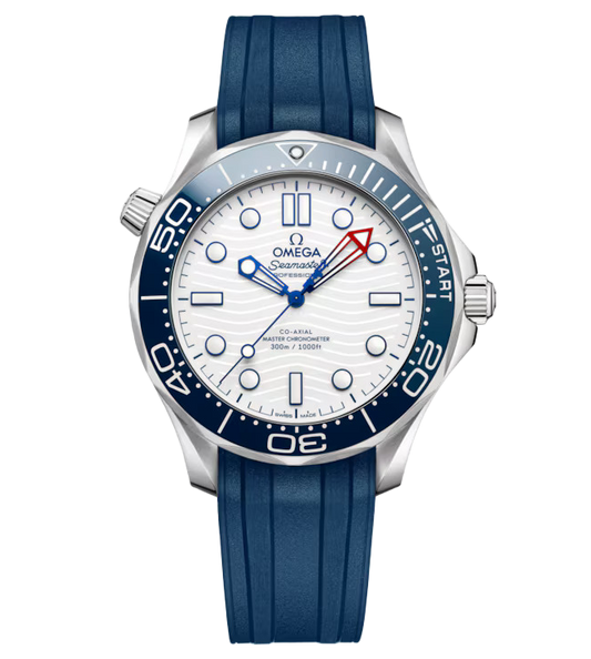 OMEGA Seamaster Diver 300m, 42mm with White Dial