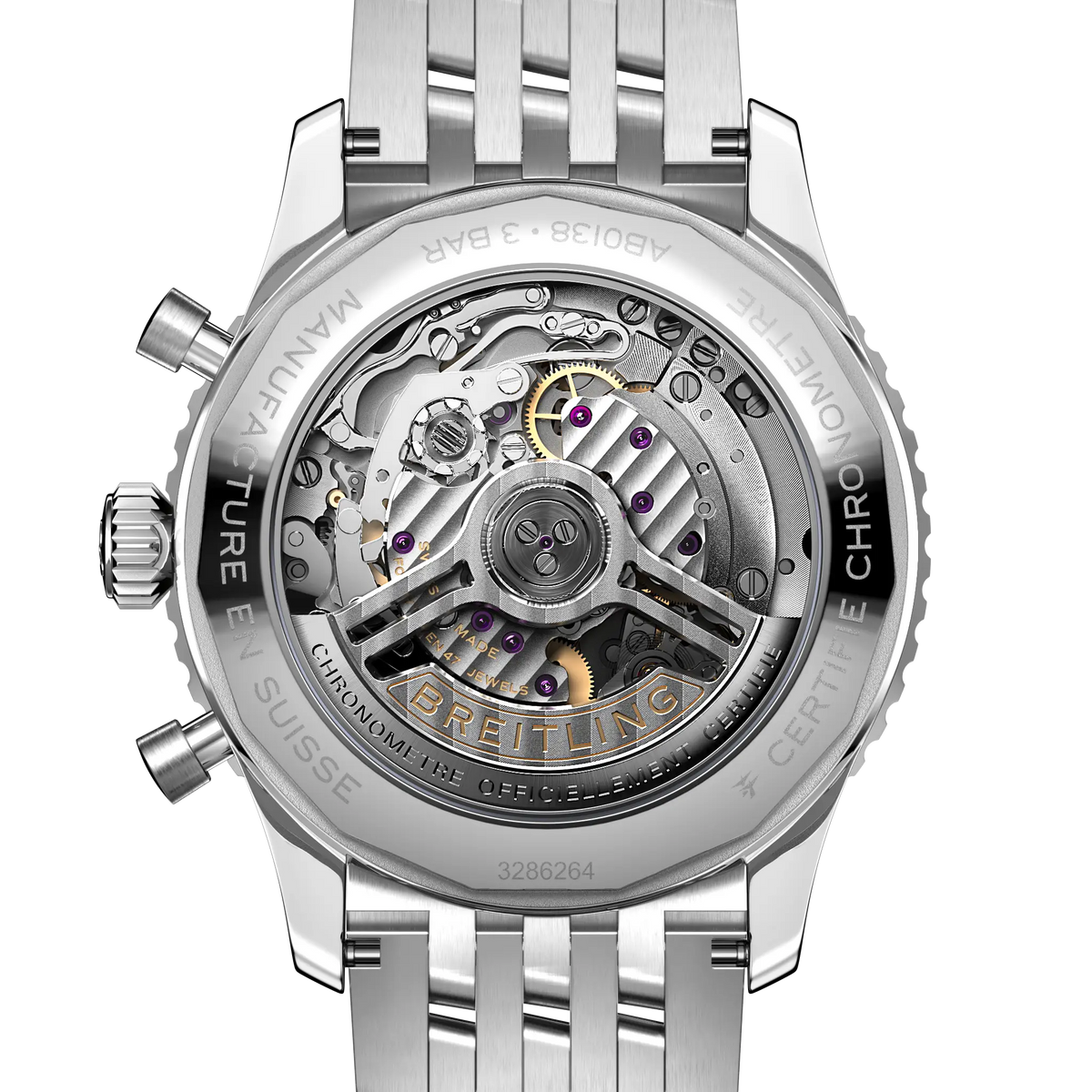 Breitling Navitimer B01 Chronograph 43 Watch with Gray Dial