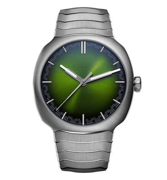 H. Moser & Cie. Streamliner, 40mm with Matrix Green Dial