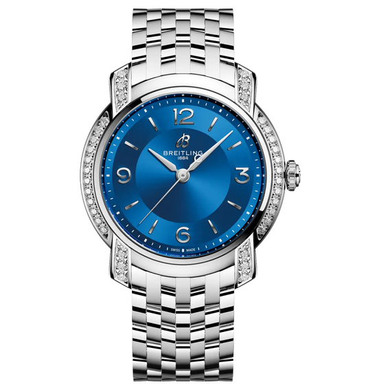 Breitling Lady Premier 32 Watch with Blue Dial