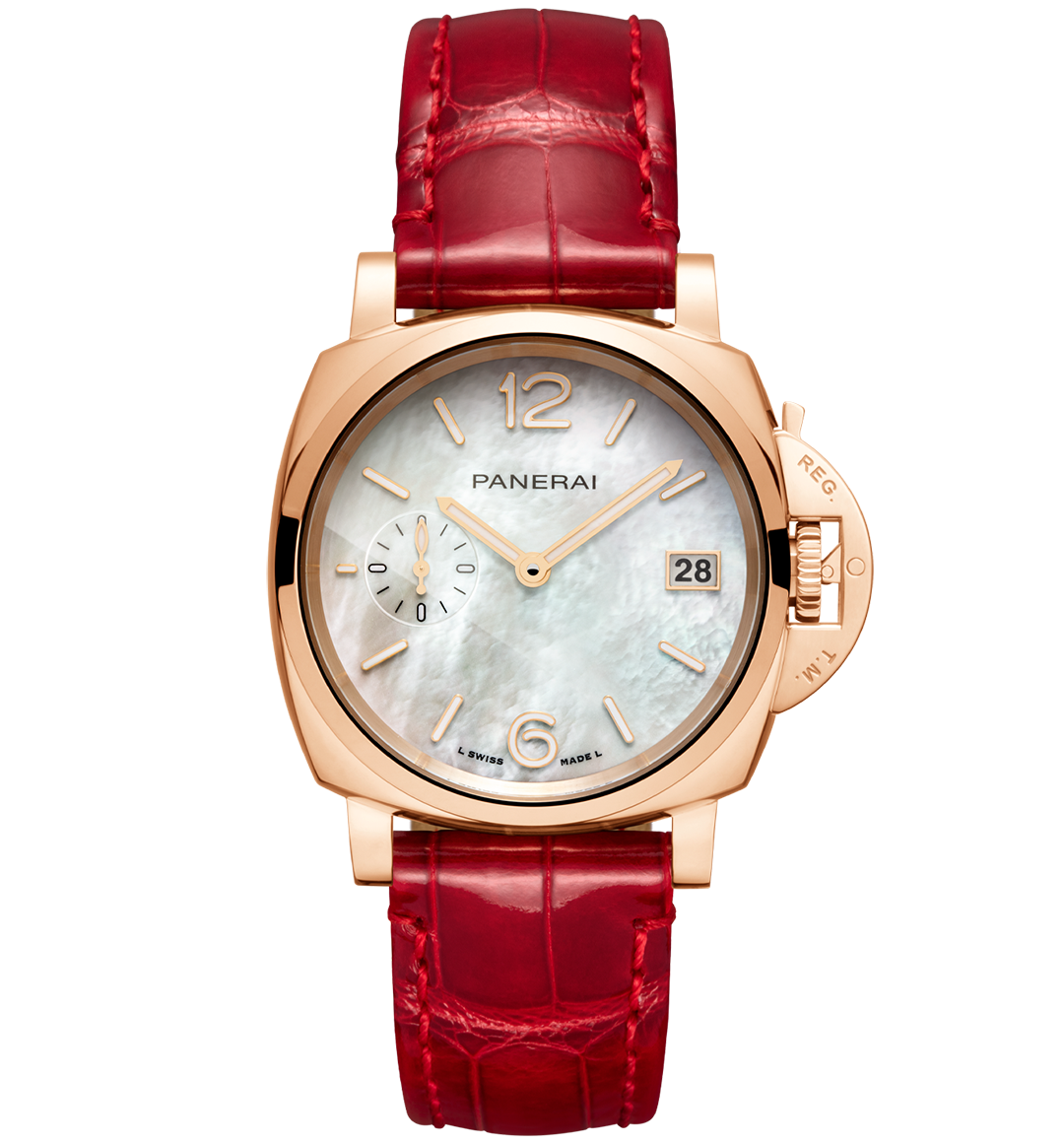 Panerai Luminor Due Goldtech™ Madreperla, 38mm