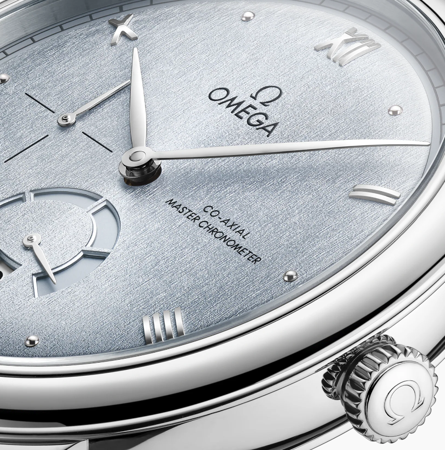 OMEGA De Ville Prestige, 41mm with Ice Blue Dial