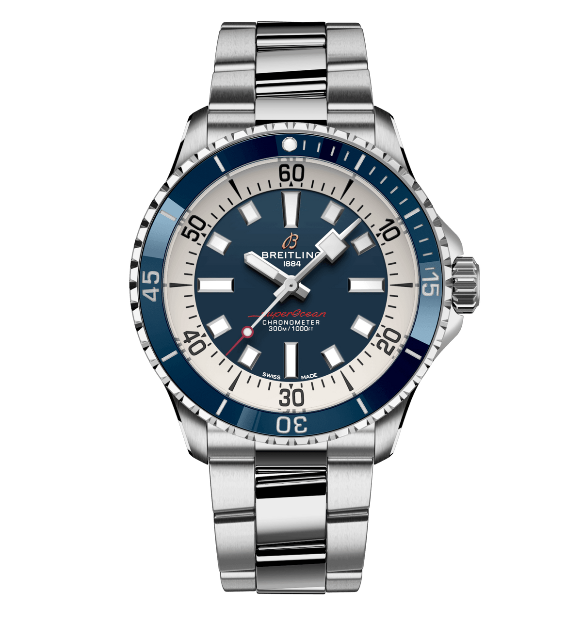 Breitling Superocean Blue Watch, 42mm