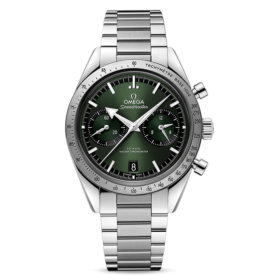OMEGA Speedmaster '57 Co-Axial Master Chronometer Chronograph, 40.5mm with Green Dial